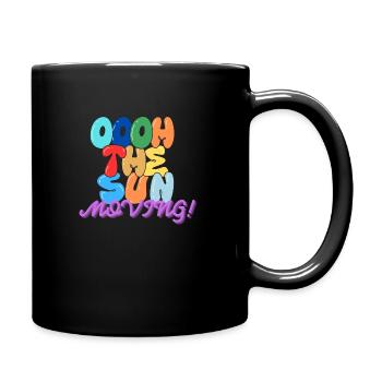 THE SUN - Mug uni - noir - Droite