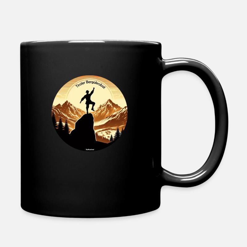 Acrobate de montagne tyrolienne - Mug uni - noir