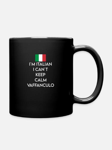 I´M ITALIAN - Tasse einfarbig - Schwarz
