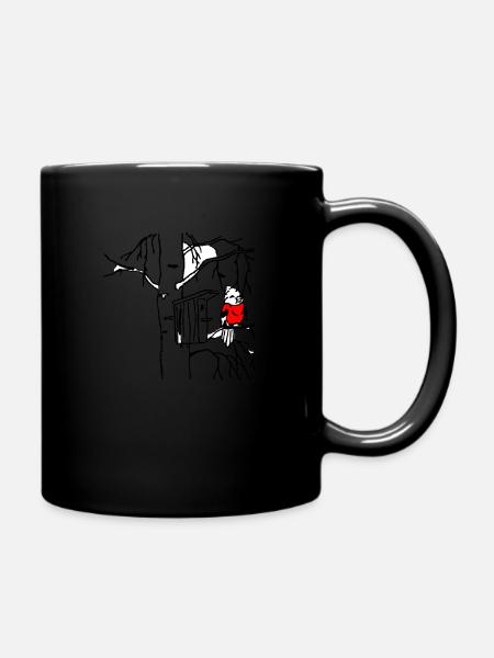 Bird - Full Colour Mug - black