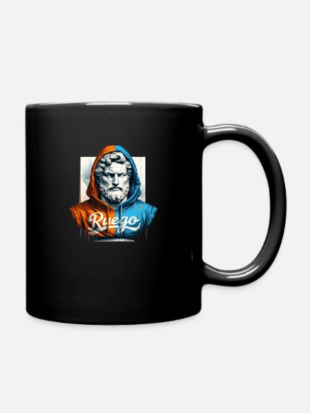 Ρουγεο - "Ruego" - Tasse einfarbig - Schwarz