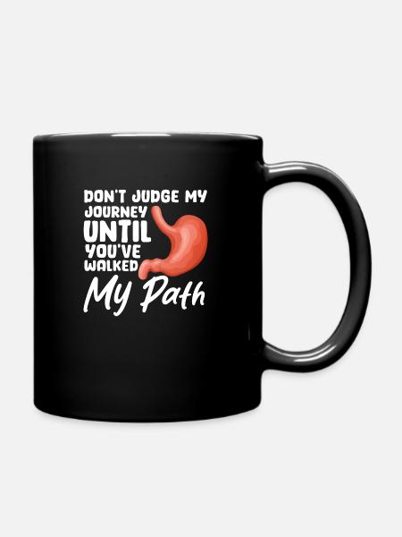 Don'T Judge My Journey Until You'Ve Walked My Path - Tasse einfarbig - Schwarz