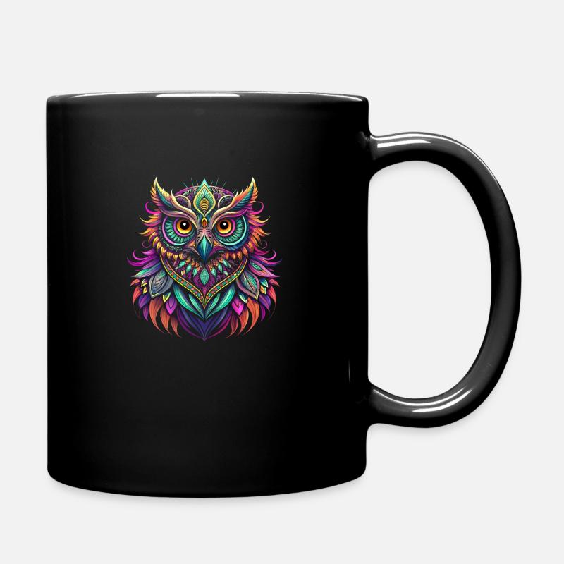 Owel - Full Colour Mug - black