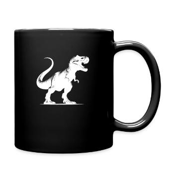 Dinosaure T-Rex massif - Tyrannosaurus Dino - Mug uni - noir - Droite