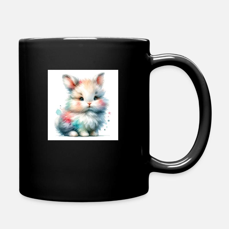 Fille lapin - Mug uni - noir