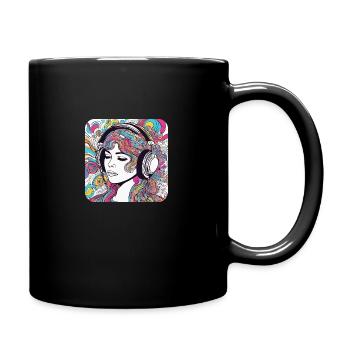 Take me home - Tasse einfarbig - Schwarz - Rechts