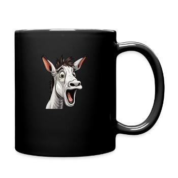 Crazy ass funny ass - Full Colour Mug - black - Right