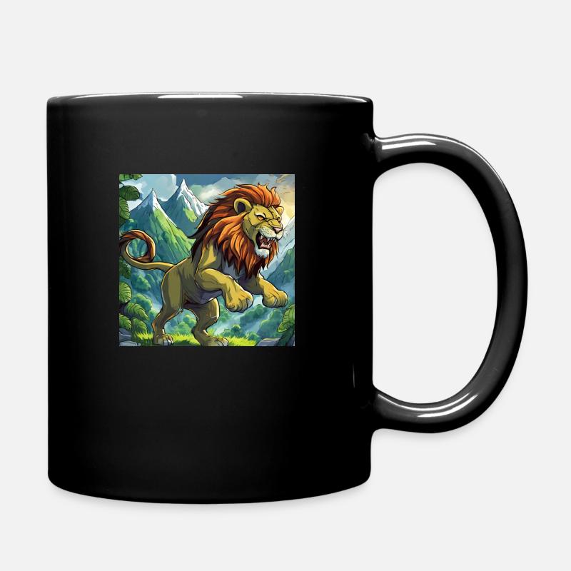 Mon Lion - Mug uni - noir