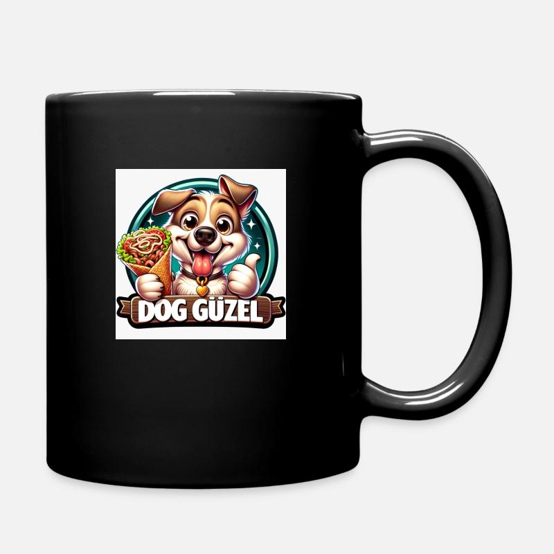 Cok Güzel Dog Güzel Döner Hund - Tasse einfarbig - Schwarz