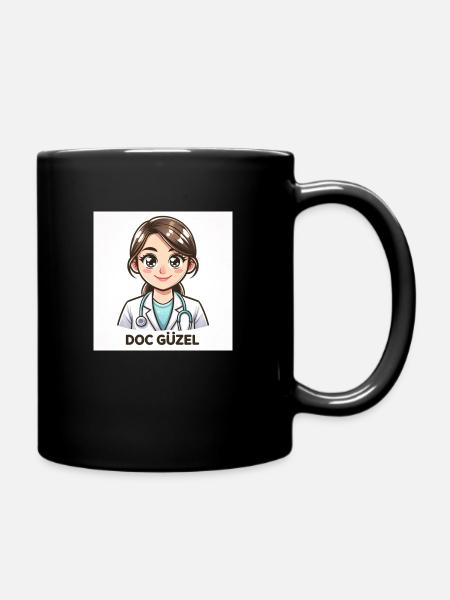 Cok Güzel - Doc Güzel Ärztin - Tasse einfarbig - Schwarz