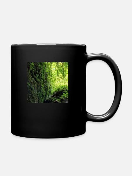 Pfälzer Wald - Tasse einfarbig - Schwarz