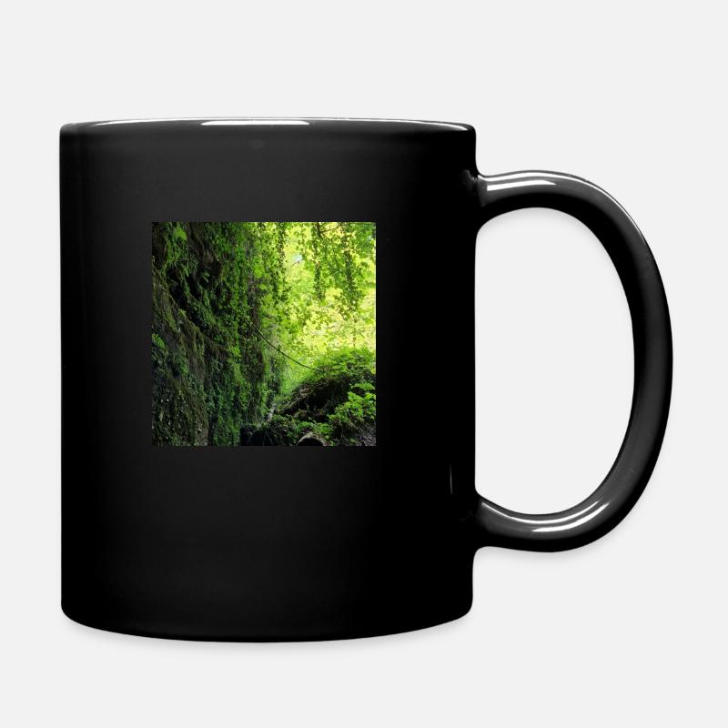Pfälzer Wald - Tasse einfarbig - Schwarz