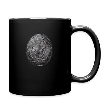 The Fingerprint - Full Colour Mug - black - Right