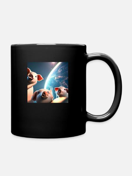 wonder 1674833260363 - Tasse einfarbig - Schwarz