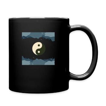Together Forever - Tasse einfarbig - Schwarz - Rechts