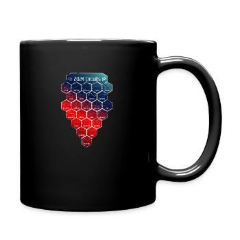 2024 F1 Rennstrecken Kalender Lineup - Tasse einfarbig - Schwarz - Rechts