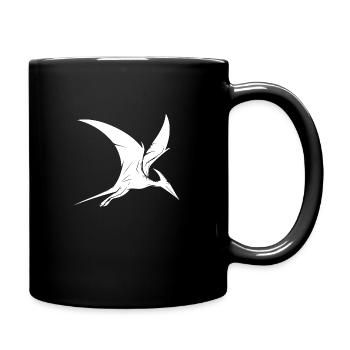 Dinosaure volant Ptérosaure Dino Ptéranodon - Mug uni - noir - Droite