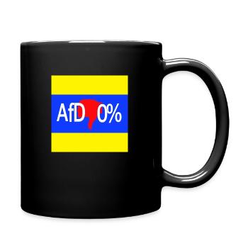 AFD 0% - Tasse einfarbig - Schwarz - Rechts