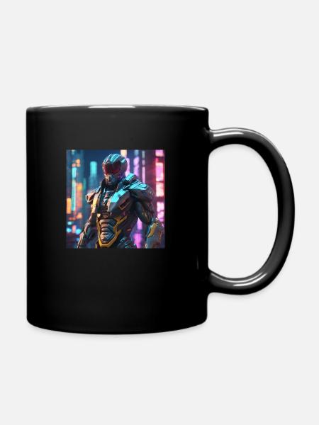 GUERRIER DU CÔTÉ OBSCUR - Mug uni - noir