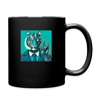 Cybertiger - Full Colour Mug - black - Right