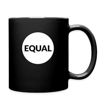 GLEICH - Tasse einfarbig - Schwarz - Rechts