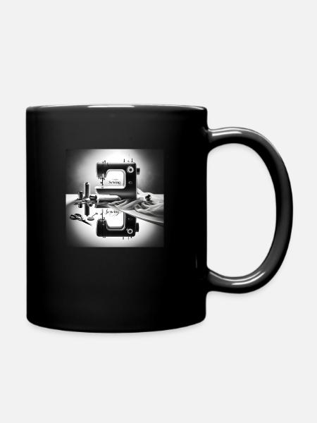 J’adore coudre - Mug uni - noir