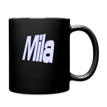 mila - Tasse einfarbig - Schwarz - Rechts