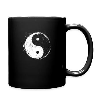 Yin Yang - Mug uni - noir - Droite
