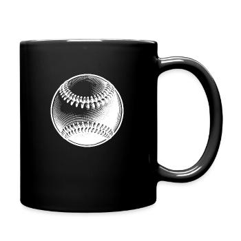 Baseball pour les joueurs de baseball et les fans de baseball - Mug uni - noir - Droite