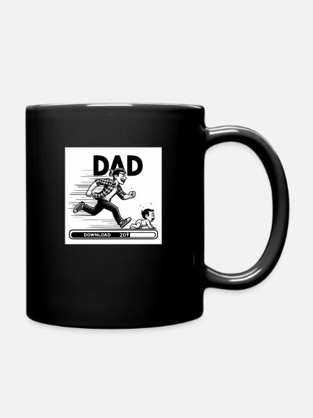 DAD - Full Colour Mug - black