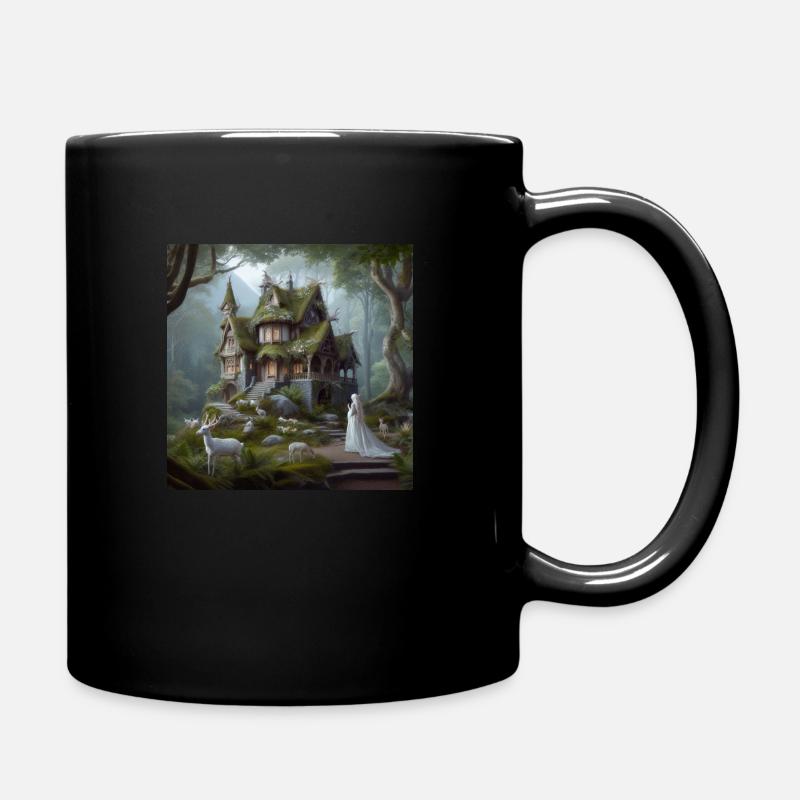 Märchen133 - Tasse einfarbig - Schwarz