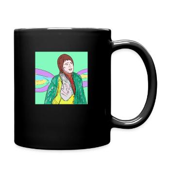 Billy - Tasse einfarbig - Schwarz - Rechts