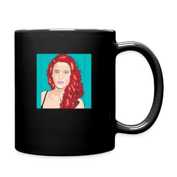 JuliaHawthorne - Tasse einfarbig - Schwarz - Rechts