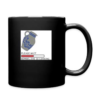Bembel EXE Loading - Tasse einfarbig - Schwarz - Rechts