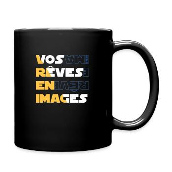 Photographe Vos rêves en images - Mug uni - noir - Droite