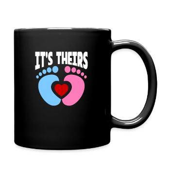 It's theirs Surrogate Mom - Tasse einfarbig - Schwarz - Rechts