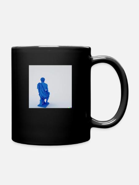 alone - Tasse einfarbig - Schwarz