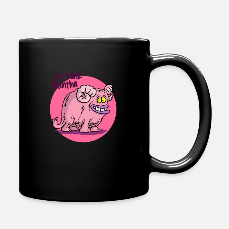 The Pink Bantha - Full Colour Mug - black