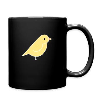 Animal, Bird, Animals, Symbol, Pet - Full Colour Mug - black - Right