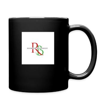 rainbow butterfly créa - Mug uni - noir - Droite