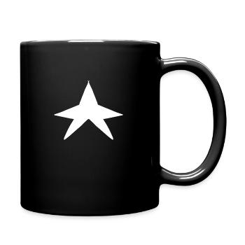 Shape star symbol - Full Colour Mug - black - Right