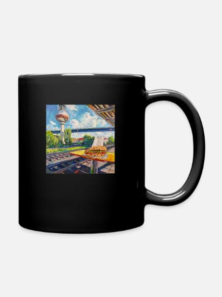 Kebab in the City - Full Colour Mug - black