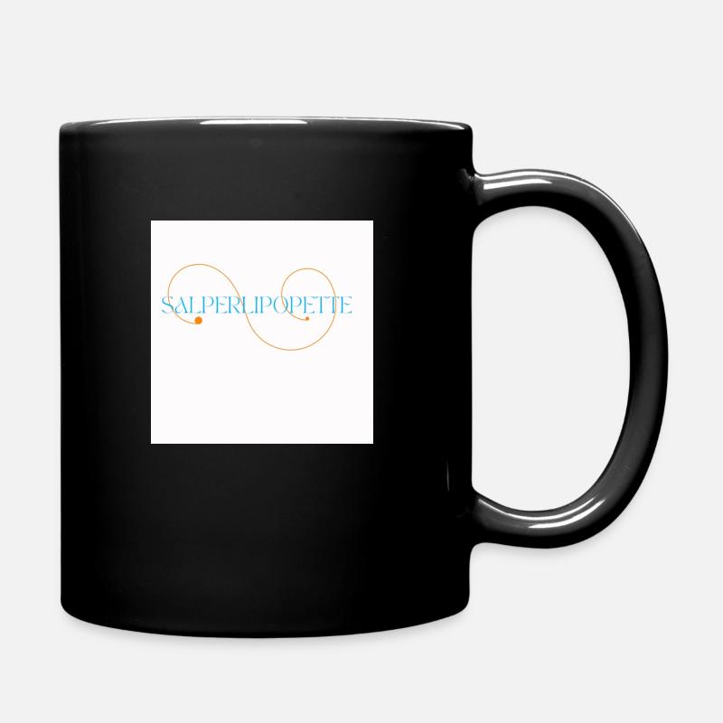 Salperlipopette rainbow butterfly créa - Mug uni - noir