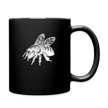 Sweet Little Honey Bee - Full Colour Mug - black - Right