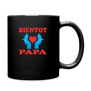 BALD VATER - Tasse einfarbig - Schwarz - Rechts