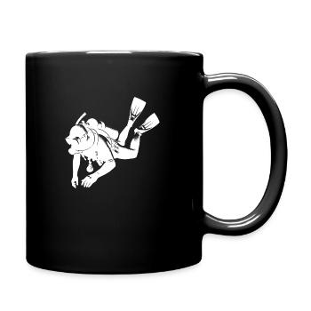 Équipement de formation Scuba Diver Scuba Diver - Mug uni - noir - Droite