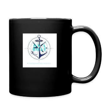 La vie est meilleure sur un bateau - Anker - Mug uni - noir - Droite