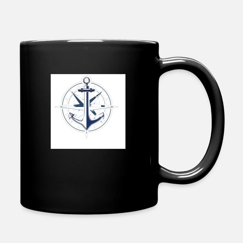 Boussole d’ancre - Mug uni - noir