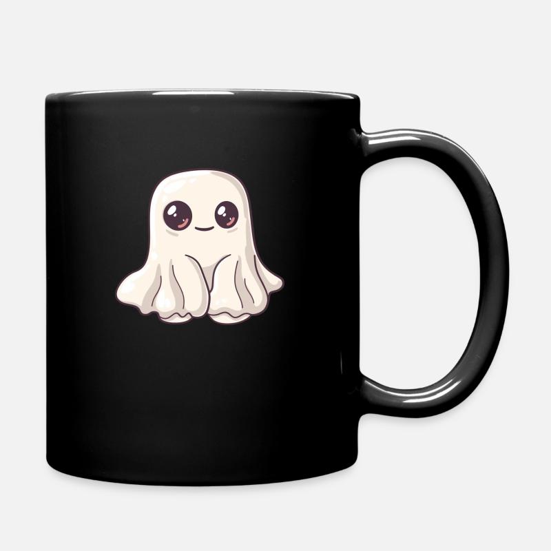 Witching hour ghosts boo - Full Colour Mug - black