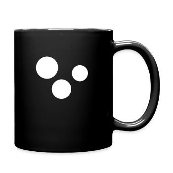 Three Circles Circle - Full Colour Mug - black - Right